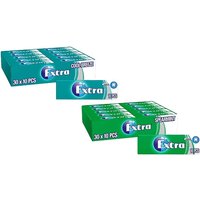 30 Packs of Wrigley's Extra Chewing Gum - 2 Flavours