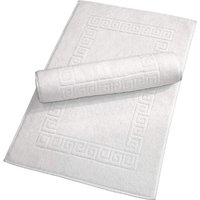 1, 2 or 4-Pack Greek Style Cotton Bathroom Mat - 3 Colours!