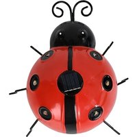 1, 2 or 4-Pack of Outdoor Solar Ladybird Garden Lights - 2 Lighting Options!