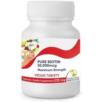 Skin, Hair & Nails Biotin 10,000mcg Tablets