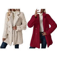 Women's Fluffy Winter Coat - 5 Colours, 5 Sizes!