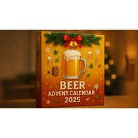 Christmas Beer or Whiskey Ornament Advent Calendar - 2 Styles