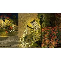 Fairy and Watering Can Solar Garden Light