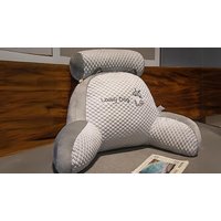 Lumbar Support Bed Pillow with Headrest - 2 Sizes & 5 Designs