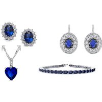 Simulated Sapphire Mystery Christmas Gift