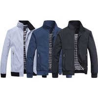 Discount Experts Get 78% Off Mens Harrington Jacket Available in 7 Colours Sizes