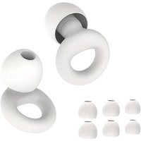 1 or 2-Pack of Noise Reduction Silicone Earplugs - 8 Colours