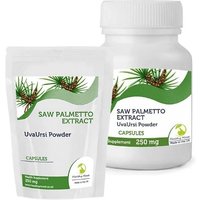 Prostate Health Saw Palmetto with Uva Ursi Capsules - 1000mg