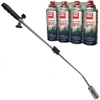 Weed Burner Killer Wand - 4 or 8 Canisters