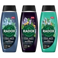 Radox Mineral Therapy 2-in-1 Shower Gel & Shampoo Bundle
