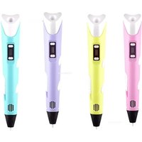 3D Screen Display Printing Pen - 4 Colours