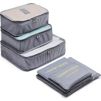 6-Piece Travel Packing Cube Set