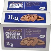 1KG Assorted Chocolate Biscuits Box