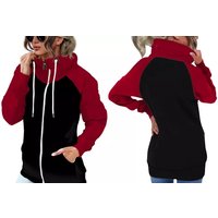 Women's Hooded Zip-Up Sweatshirt with Pockets - 8 Colours, 8 Sizes