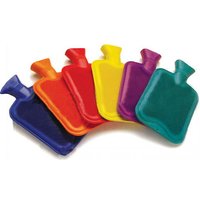 Hot Water Bottle & Optional Fleece Cover - 2-Litre Capacity!