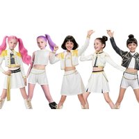K-POP Kids Devil Hunter Costume - 6 Designs, 4 Sizes!