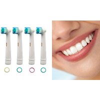 4, 8, 12 or 16-Pack of Oral B-Compatible Toothbrush Heads - 4 Designs