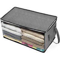 2 or 4 Pack Transparent Window Organiser Bag - 3 Colours