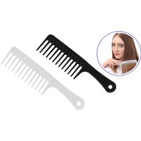 1 or 2 Large Wide Travel Comb Brush - 2 Colours