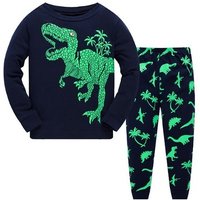 Kids’ Dinosaur-Themed Pyjama Set