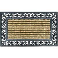1 or 2-Pack of EDS Coir Heavy-Duty Non-Slip Doormats