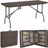 6ft Heavy Duty Folding Trestle Table! - 2 Designs