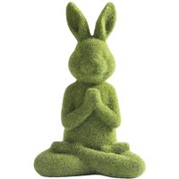 Artificial Grass Yoga Bunny Decoration