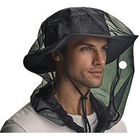 Outdoor Insect Repellent Mesh Hat Cover with Mini Carry Bag - 3 Colours