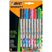 8-Pack of Bic Intensity Writing Felt Pens