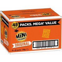 48-Pack Jacobs Mini Cheddars Original 23g