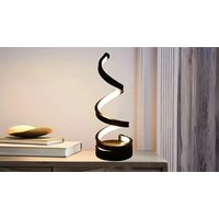 LED Spiral Bedside Lamp - 1 or 2 Pack!