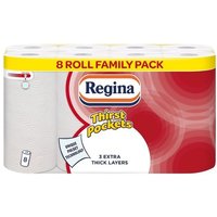 Regina 3-Ply Thirst Pockets Kitchen Towel