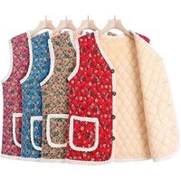 Women’s Fleece-Lined Thermal Printed Vest - 6 Colours, 5 Sizes!