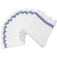 10-Pack Terry Cotton Kitchen Tea Towels - 2 Colours!