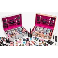 54 or 80-Piece Makeup Set with Travel Vanity Box - 2 Colours!