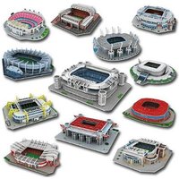 3D Paper Puzzle Football Stadiums - 12 Stadiums