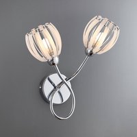 Read more about Rosa 2 Light Chrome Wall Light