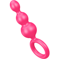 Silikon-Analplug mit Haltegriff, 13,5 cm