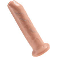 7" Uncut Cock, 20 cm