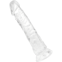 Clear 8 Inch Cock, 22 cm