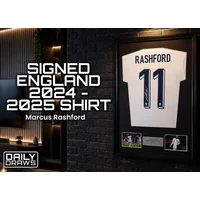 Marcus Rashford Signed England 2024 - 2025 Shirt