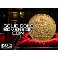 2026 Solid Gold Sovereign Coin (8g)