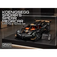 LEGO Koenigsegg Sadair's Spear Megacar - 4,104 Piece V8 Engine Technic Set