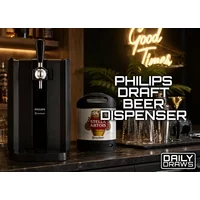 Philips Beer Dispenser and Cooler with 6L Stella Artois Keg