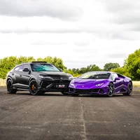 Lamborghini Huracan EVO + Lamborghini Urus S
