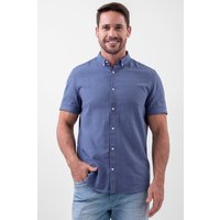 Enorsia Stripe Short Sleeve Shirt men's Short sleeved Shirt in Blue