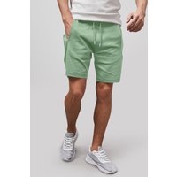 Enorsia Mens Green Essential Regular Fit Cotton Jersey Shorts - UK S