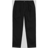 Enorsia Pleated Cropped Trouser women's Cropped trousers in Black
