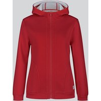Enorsia Women's Red Reversible Full Zip Hoodie | Size: 18