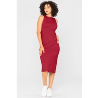 Enorsia Deal Enjoy 65% Off Womens Red Jersey Dress with Adjustable Straps Size 16